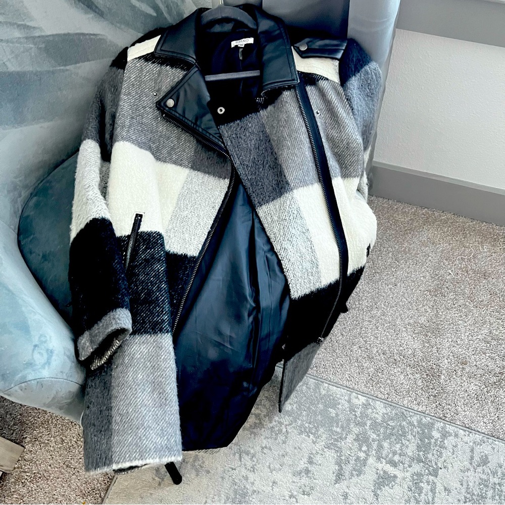 Buffalo by David Bitton Black/Grey Winter Coat